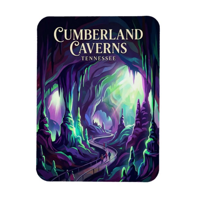 Cumberland Caverns Tennessee Magnet (Vertical)