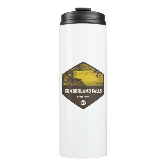 Cumberland Falls State Park Kentucky Thermal Tumbler (Front)