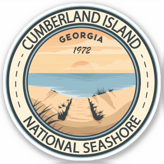 Cumberland Island National Seashore Georgia Badge (Front)