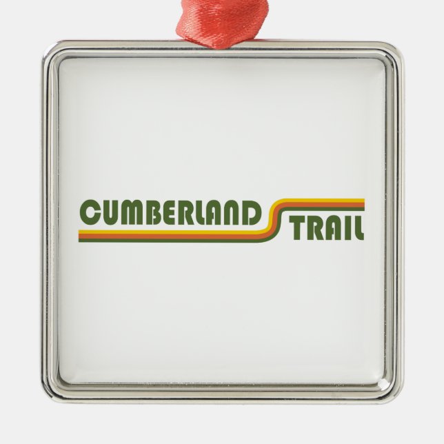 Cumberland Trail Tennessee Metal Ornament (Front)