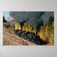 Cumbres and Toltec Railroad, No. 487 and No. 484m,