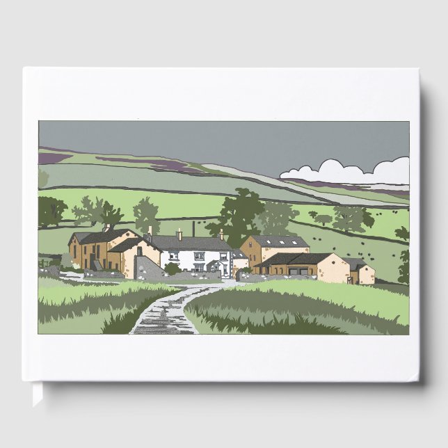 Cumbrian Farmhouse Guest Book (Front)