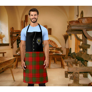 Cumming Clan Badge & Tartan Kilt Apron