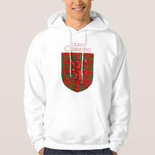 Cumming Tartan Scottish Plaid Lion Rampant Hoodie