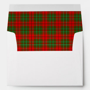 Cumming Tartan Wedding Envelopes
