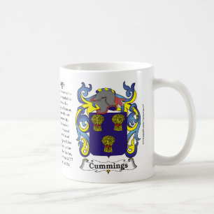 Cummings Family Coat of Arms Mug