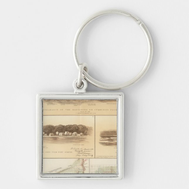 Cumming's Pt batteries and works Key Ring (Front)