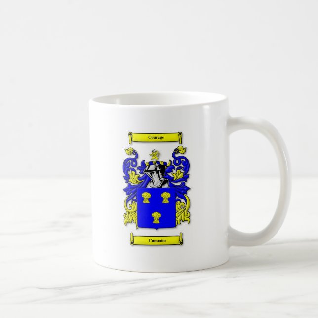 Cummins Coat of Arms Coffee Mug (Right)