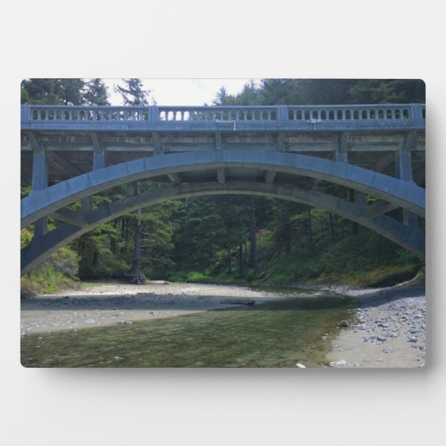 Cummins Creek at Neptune State Park, OR Plaque (Front)