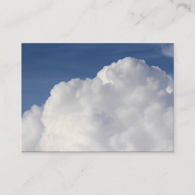 Cumulus Cloud Business Card (Front)