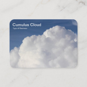 Cumulus Cloud Business Card