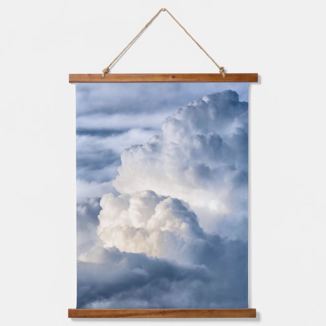 Cumulus Cloud Group Hanging Tapestry (Front)