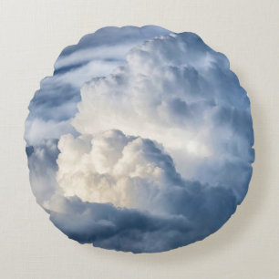 Cumulus Cloud Group Round Cushion
