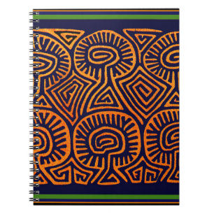 Cuna Indian Mushroom Demons Notebook