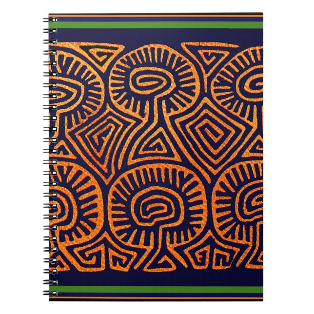 Cuna Indian Mushroom Demons Notebook (Front)