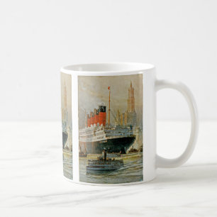 Cunarder at New York Coffee Mug