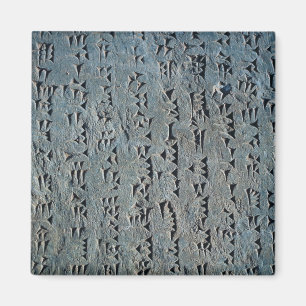 Cuneiform script magnet