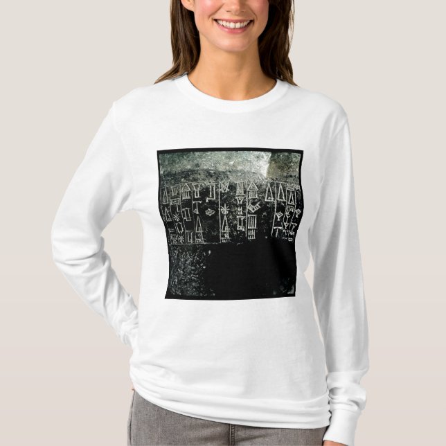 Cuneiform script T-Shirt (Front)