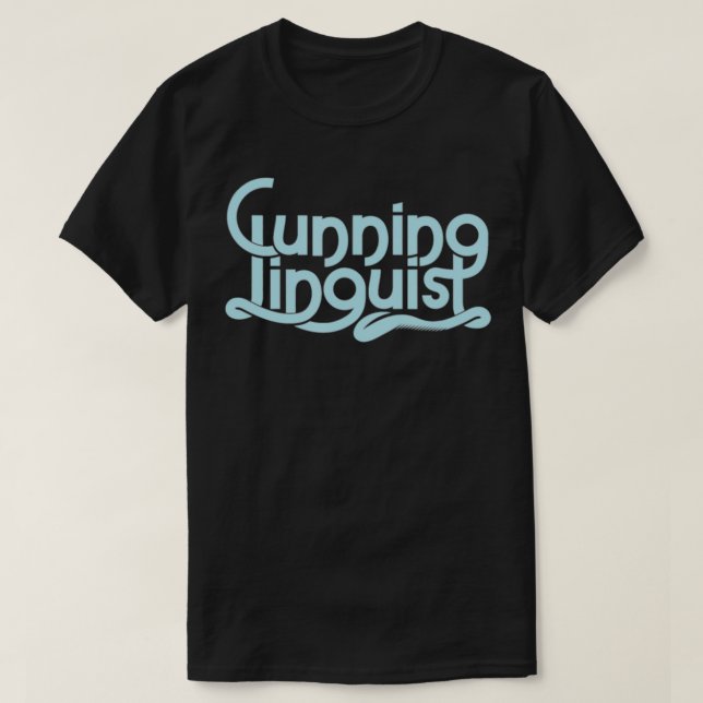 Cunning Linguist  T-Shirt (Design Front)