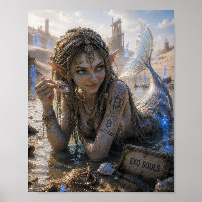 Cunning / Mermaid / Desert Dunes Poster (Front)