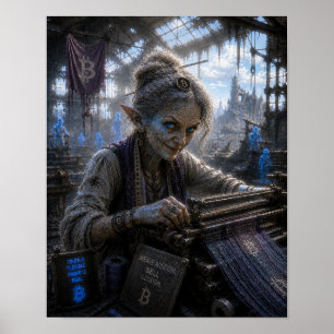 Cunning / Weaver / Textile Factory Poster