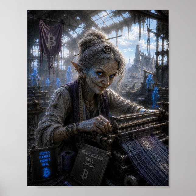 Cunning / Weaver / Textile Factory Poster (Front)