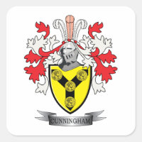 Cunningham Family Crest Coat of Arms