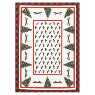 Cunningham Scottish plaid tartan Christmas Tablec Tablecloth