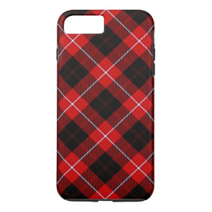 Cunningham Tartan Red Black Plaid iPhone 8 Plus/7 Plus Case