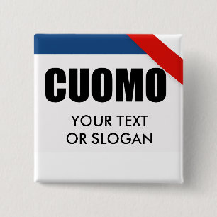 CUOMO 2010 15 CM SQUARE BADGE