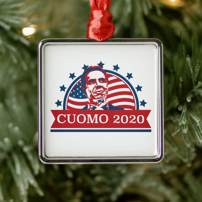 Cuomo 2020 | Vote for President Metal Ornament (Tree)