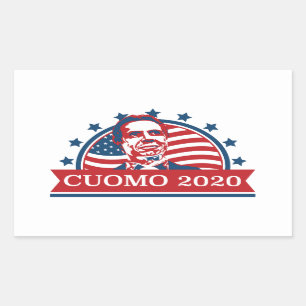 Cuomo 2020   Vote for President Rectangular Sticker