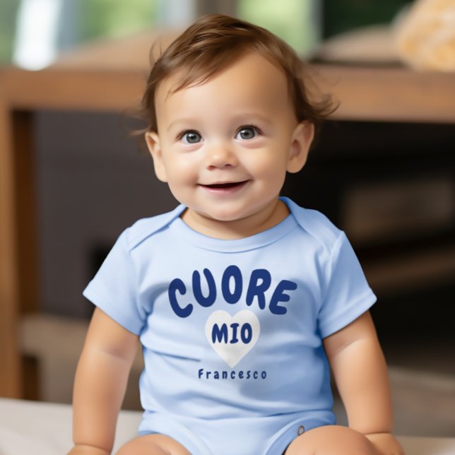 Cuore Mio (Boys) Baby Bodysuit (Creator Uploaded)