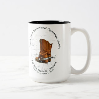 Cup, Almosta Farm Ride Fall 2012 Two-Tone Coffee Mug