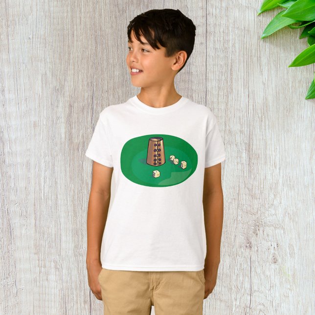 Cup And Dice Game T-Shirt (Creator Uploaded)