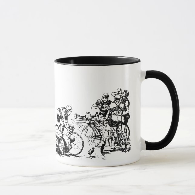 cup ‘Bicycle Racing’ (Right)