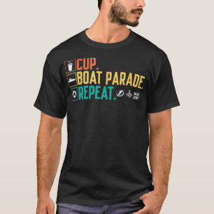 cup boat parade repeat 2020 2021 T-Shirt