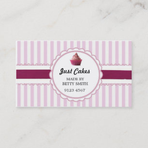 Cup Cake Business Card