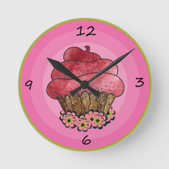 Cup Cake Clock (Front)