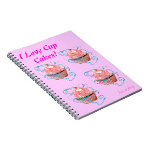 Cup Cakes Notebook - customise