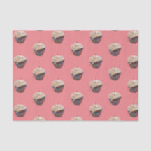 Cup cakesTissue Paper - 15 gsm (10lb), White