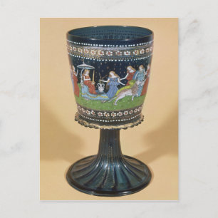 Cup depicting the Triumph of Justice Postcard