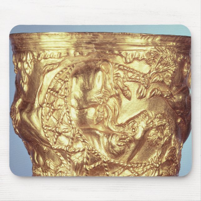 Cup, found in the royal tomb of Vaphio Mouse Pad (Front)