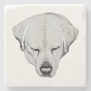 Cup Here, Breathe Once Stone Coaster