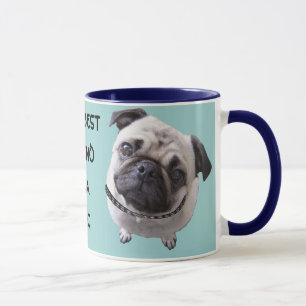 cup "Mops" blue