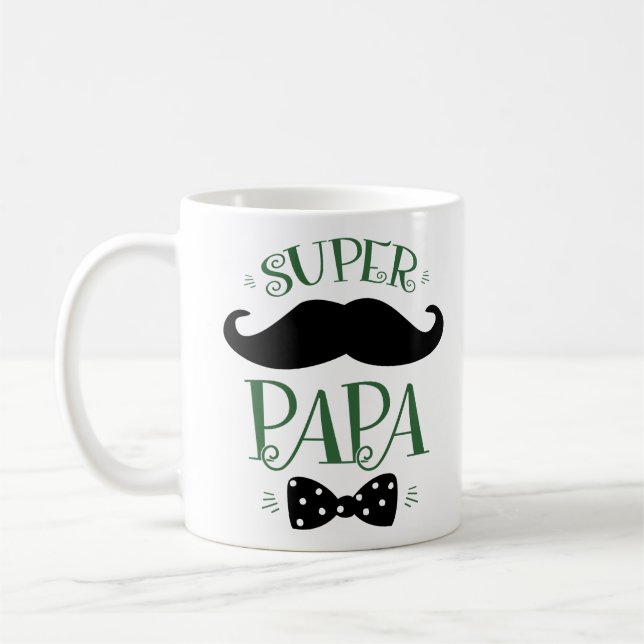 Cup / Mug Fete des Peres - Super Papa (Left)