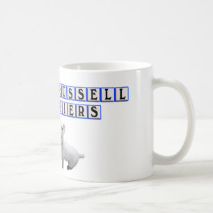 CUP / MUG - I LOVE (HEART) JACK RUSSELL TERRIERS