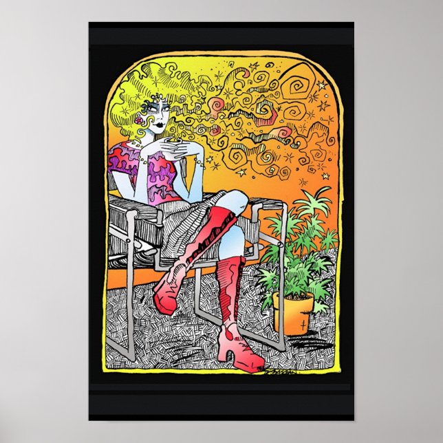 Cup O' Coffee 11" x 16" Print (Front)