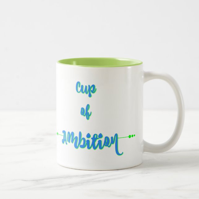 Cup of Ambition - Blue Green (Right)