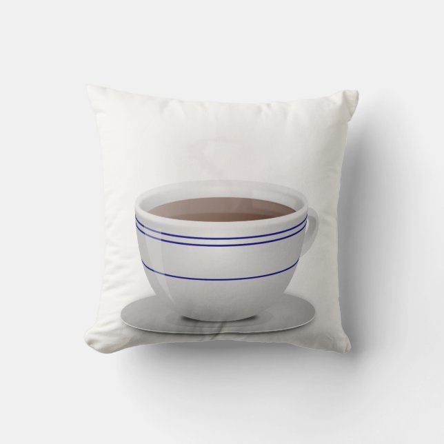 Cup of Coffee Cushion (Front)